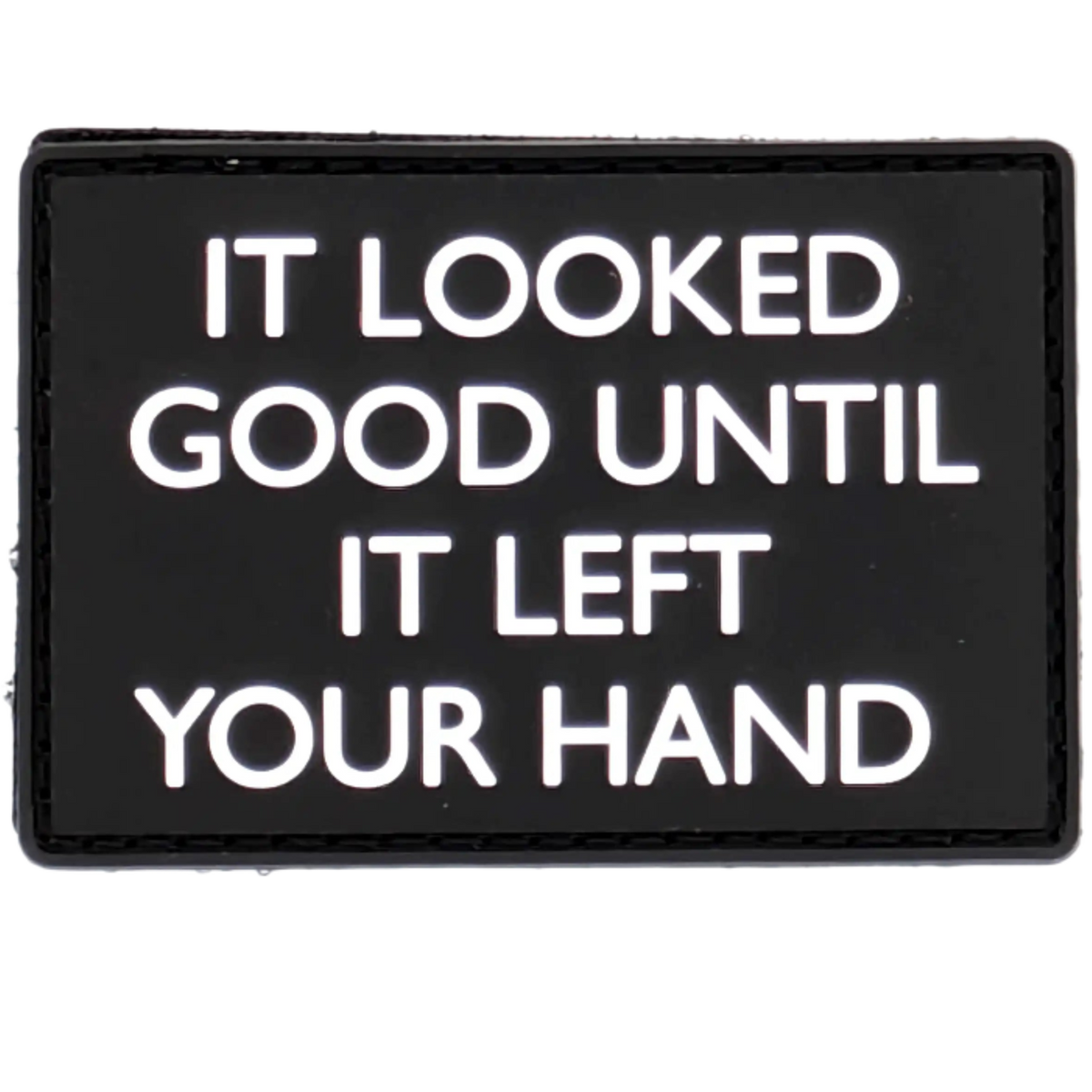 "It looked good" Patch