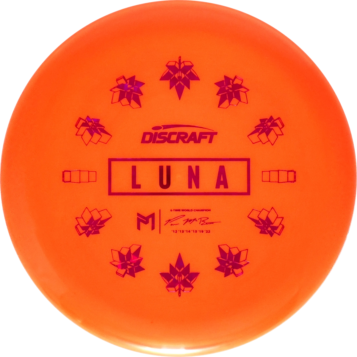 Big Z Line 2024 PDGA Worlds X McBeth Collab Luna