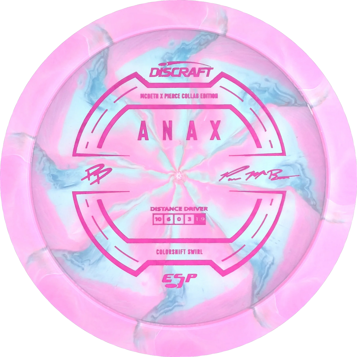 ESP Colorshift Swirl 2025 Paige Pierce & Paul Mcbeth Collab Anax