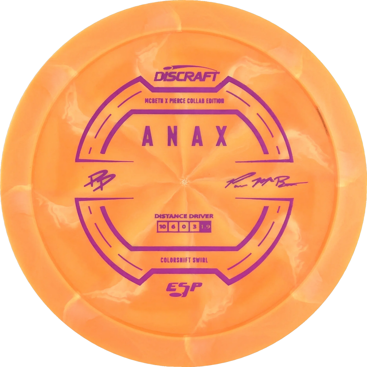 ESP Colorshift Swirl 2025 Paige Pierce & Paul Mcbeth Collab Anax