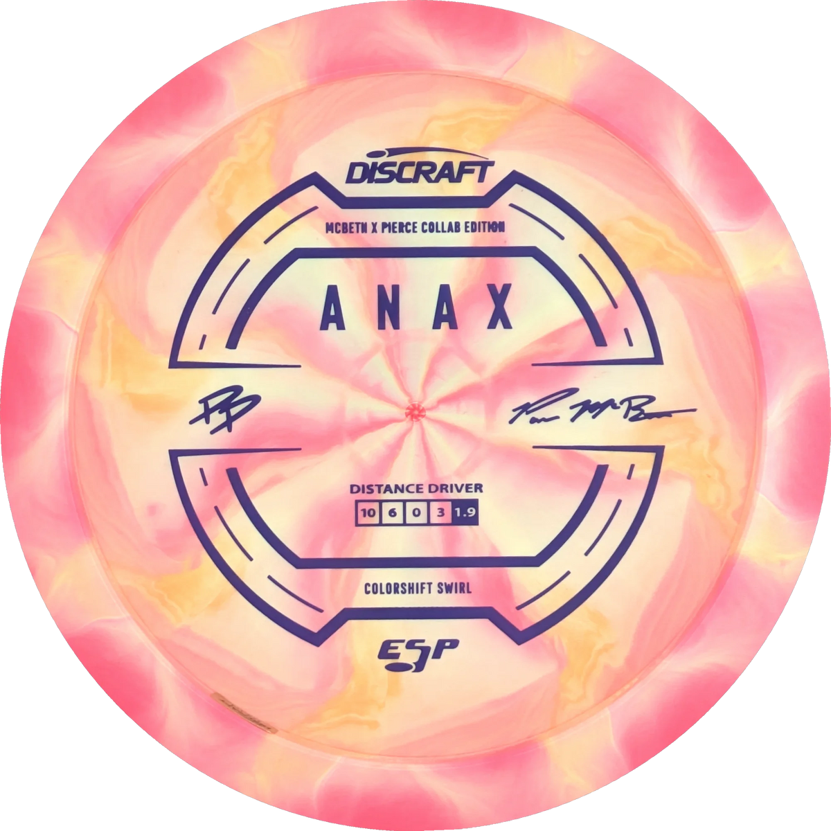 ESP Colorshift Swirl 2025 Paige Pierce & Paul Mcbeth Collab Anax
