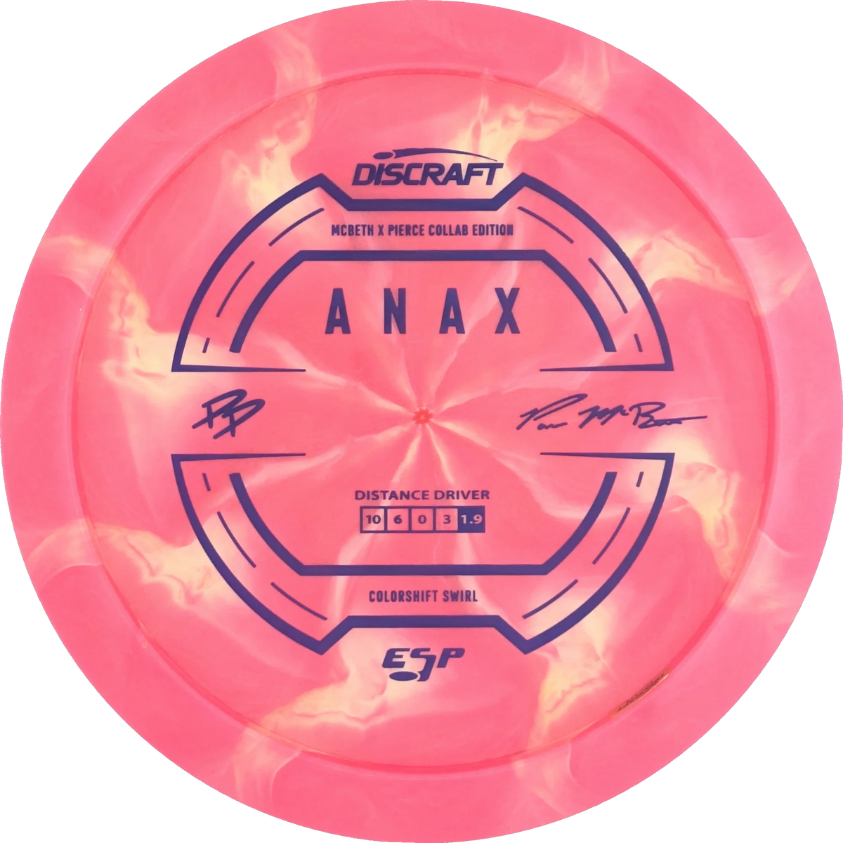 ESP Colorshift Swirl 2025 Paige Pierce & Paul Mcbeth Collab Anax