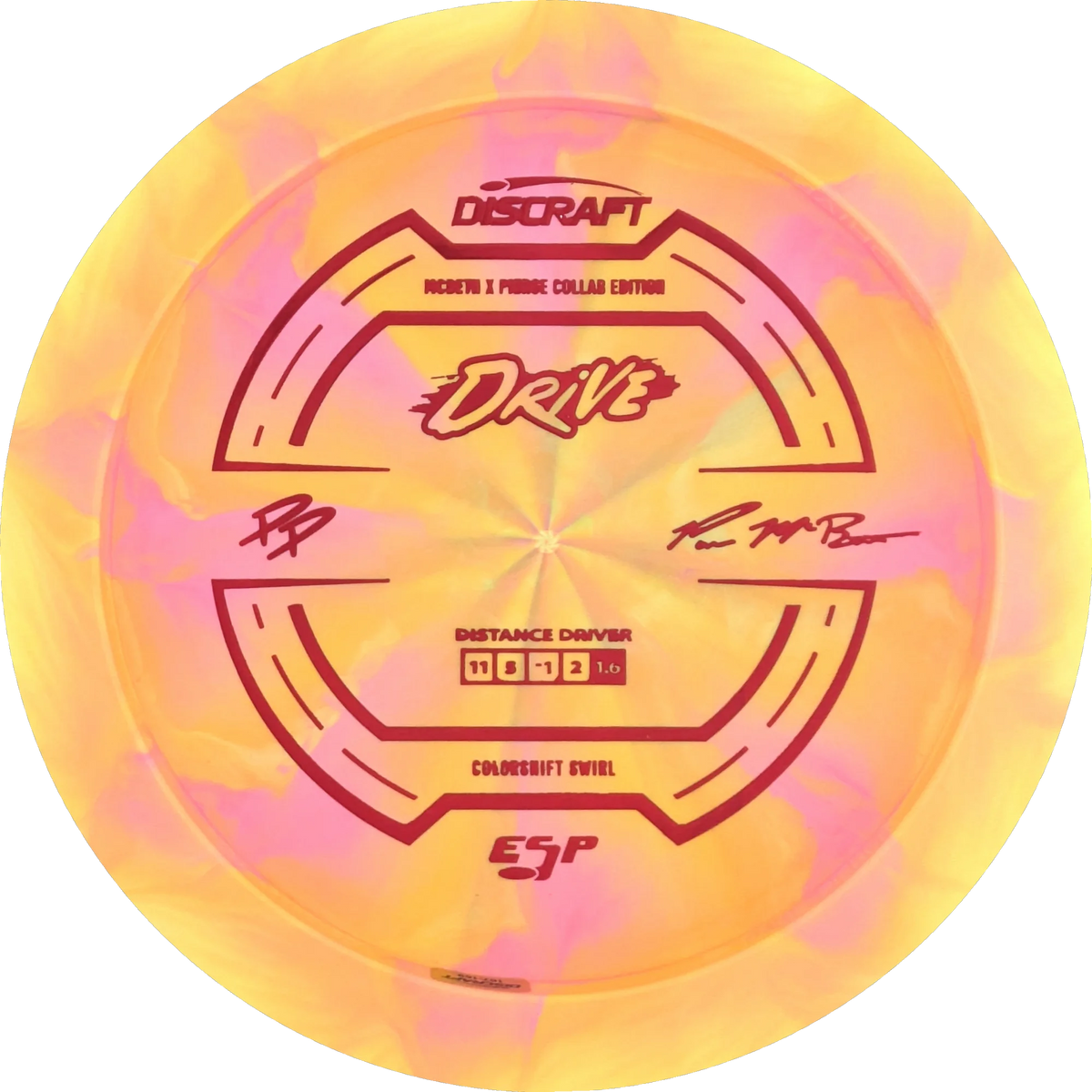 ESP Colorshift Swirl 2025 Paige Pierce & Paul Mcbeth Collab Drive