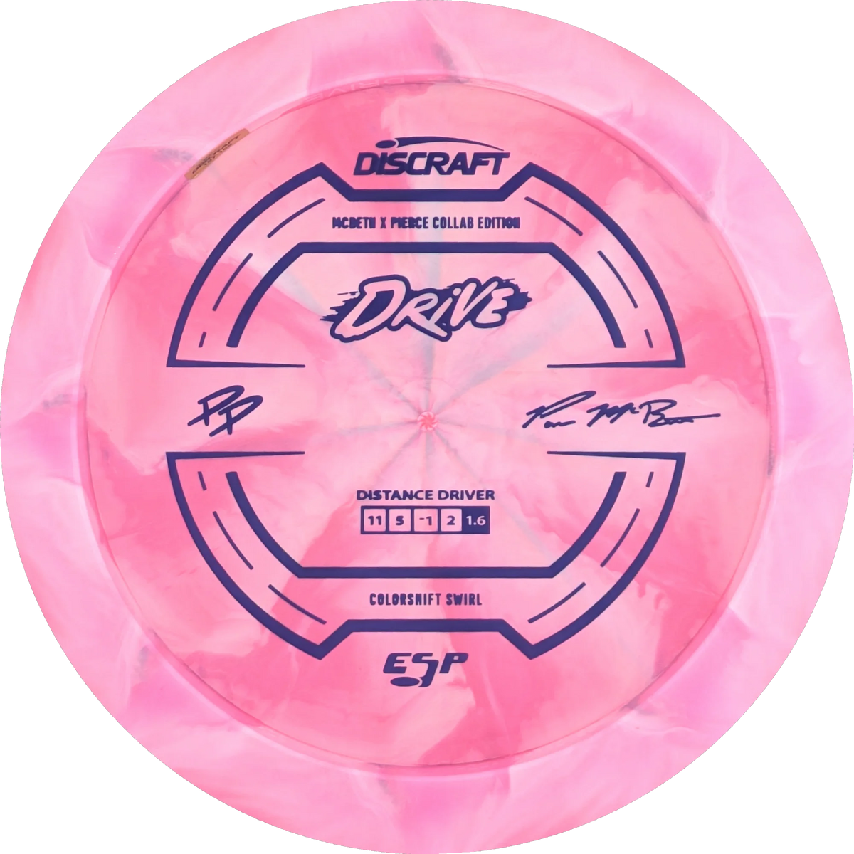 ESP Colorshift Swirl 2025 Paige Pierce & Paul Mcbeth Collab Drive