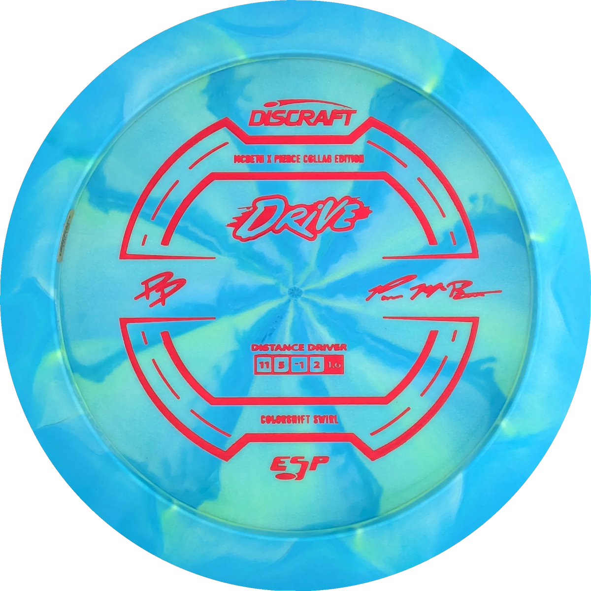 ESP Colorshift Swirl 2025 Paige Pierce & Paul Mcbeth Collab Drive