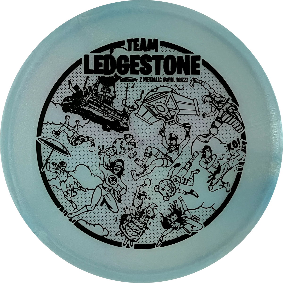 Fortnite Z Swirl Metallic 2023 Team Ledgestone Buzzz