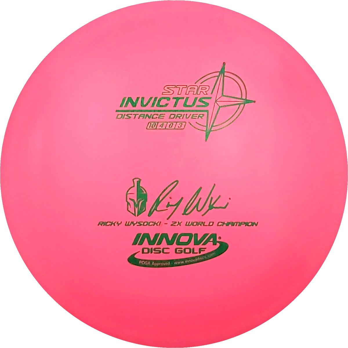 Star Ricky Wysocki Invictus